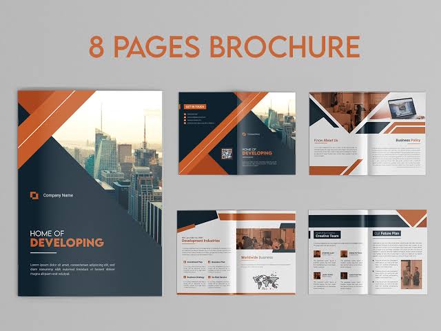 Bronchure 8 pages