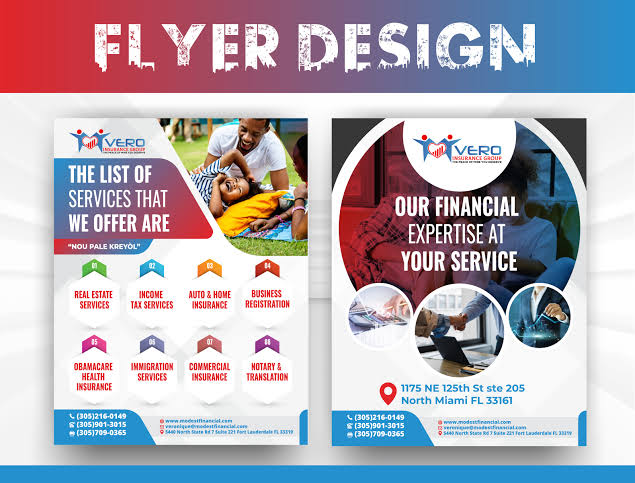 Flyer Design Services (Double-Sided)